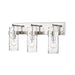 Z-Lite Fontaine Polished Nickel 3 Light Vanity 3035-3V-PN | theLightShop