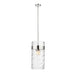 Z-Lite Fontaine Polished Nickel 4 Light Pendant 3035P12-PN | theLightShop