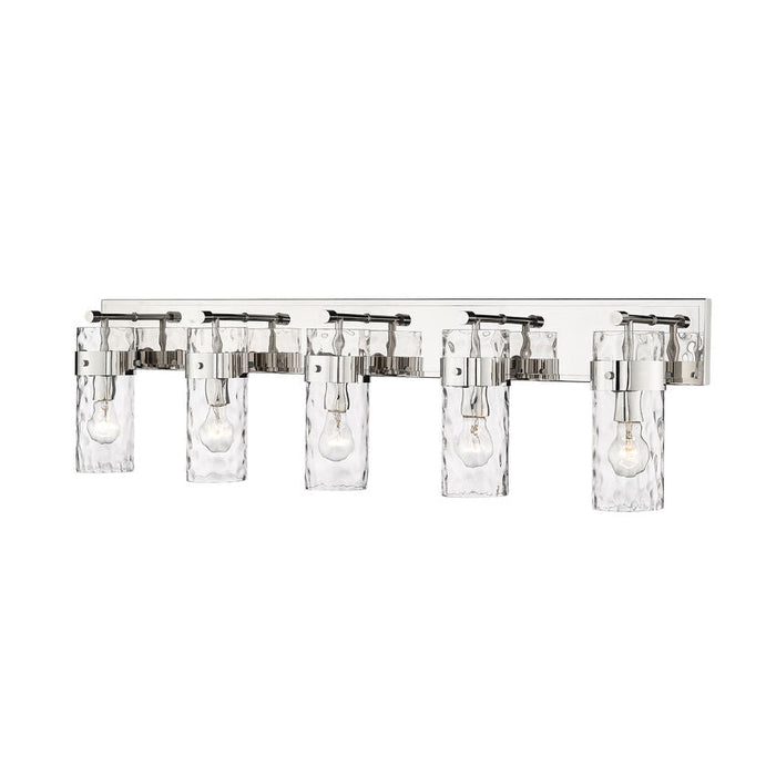 Z-Lite Fontaine Polished Nickel 5 Light Vanity 3035-5V-PN | theLightShop