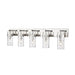 Z-Lite Fontaine Polished Nickel 5 Light Vanity 3035-5V-PN | theLightShop