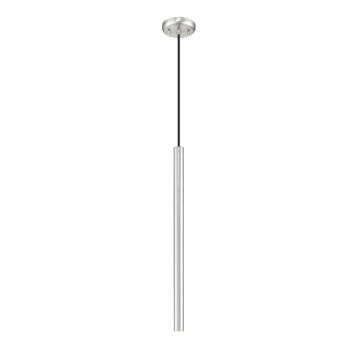 Z-Lite Forest 1 Light LED 24’’ Pendant - Brushed Nickel