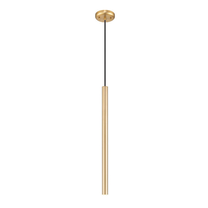 Z-Lite Forest 1 Light LED 24’’ Pendant - Modern Gold