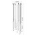 Z-Lite Forest 11 Light LED Round Pendant - Brushed Nickel - 24’’