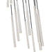 Z-Lite Forest 11 Light LED Round Pendant - Brushed Nickel - 24’’