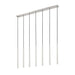 Z-Lite Forest 7 Light LED Linear Pendant - Brushed Nickel - 24’’