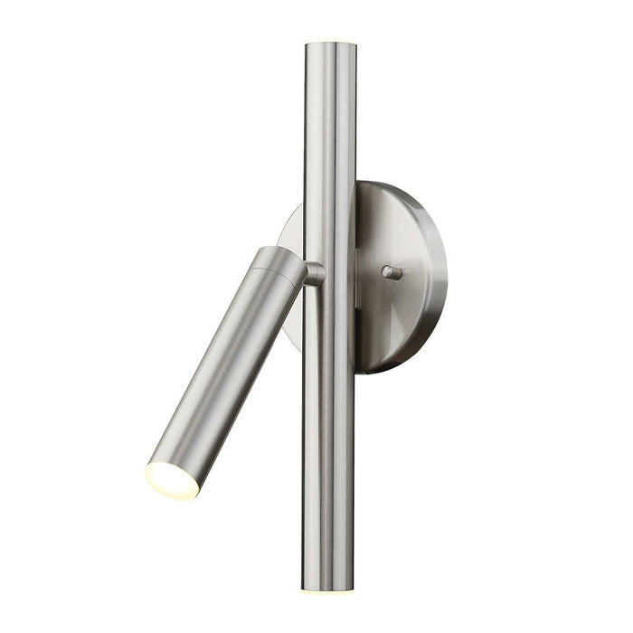 Z-Lite Forest Brushed Nickel LED 3 Light Wall Sconce 917-3S-BN-LED | theLightShop