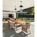 Z-Lite Gannon Outdoor Pendant Black 5 Light 5008CHXXL-BK | theLightShop