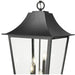 Z-Lite Gannon Outdoor Pendant Black 5 Light 5008CHXXL-BK | theLightShop