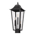 Z-Lite Gannon Outdoor Post Mount Fixture Black 3 Light 5008PHBS-BK | theLightShop