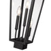 Z-Lite Gannon Outdoor Post Mount Fixture Black 3 Light 5008PHBS-BK | theLightShop
