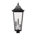 Z-Lite Gannon Outdoor Post Mount Fixture Black 3 Light 5008PHXLS-BK | theLightShop