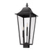 Z-Lite Gannon Outdoor Post Mount Fixture Black 3 Light 5008PHXLS-BK | theLightShop