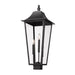 Z-Lite Gannon Outdoor Post Mount Fixture Black 3 Light 5008PHXLS-BK | theLightShop