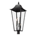 Z-Lite Gannon Outdoor Post Mount Fixture Black 5 Light 5008PHXXLR-BK | theLightShop