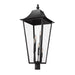 Z-Lite Gannon Outdoor Post Mount Fixture Black 5 Light 5008PHXXLR-BK | theLightShop