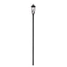 Z-Lite Gannon Outdoor Post Mounted Fixture Black 3 Light 5008PHBR-5009P120-BK | theLightShop