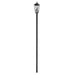 Z-Lite Gannon Outdoor Post Mounted Fixture Black 3 Light 5008PHBR-5009P120-BK | theLightShop