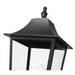 Z-Lite Gannon Outdoor Post Mounted Fixture Black 3 Light 5008PHBR-519P-BK | theLightShop