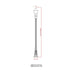Z-Lite Gannon Outdoor Post Mounted Fixture Black 3 Light 5008PHXLR-5011P-BK | theLightShop