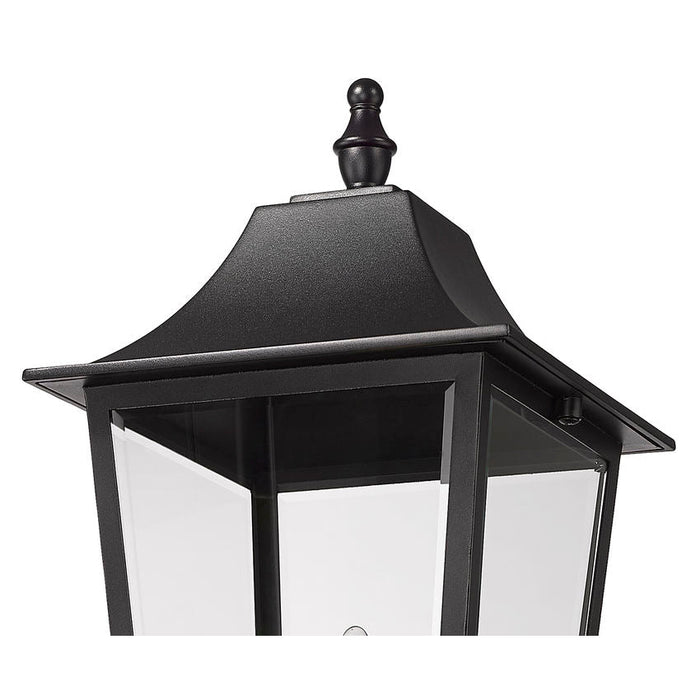 Z-Lite Gannon Outdoor Post Mounted Fixture Black 3 Light 5008PHXLR-519P-BK | theLightShop