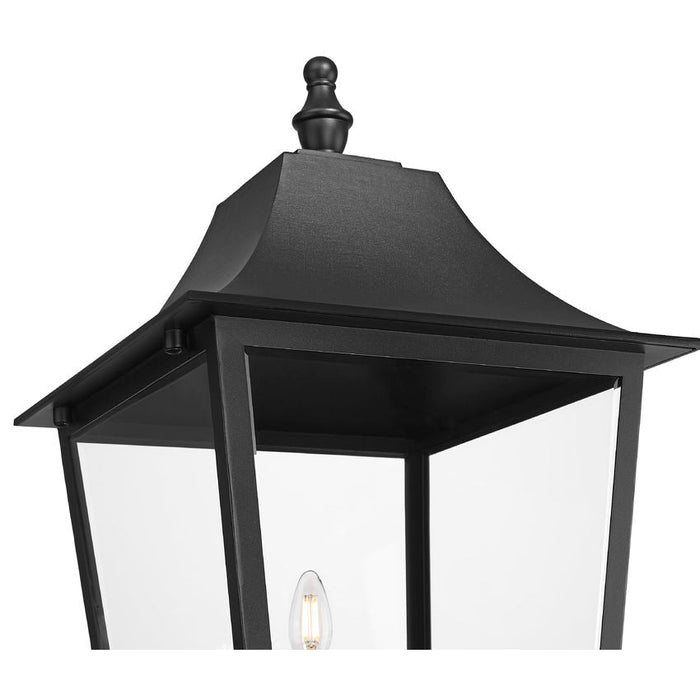 Z-Lite Gannon Outdoor Post Mounted Fixture Black 3 Light 5008PHXLR-564P-BK | theLightShop