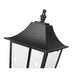 Z-Lite Gannon Outdoor Post Mounted Fixture Black 3 Light 5008PHXLS-536P-BK | theLightShop
