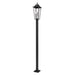 Z-Lite Gannon Outdoor Post Mounted Fixture Black 3 Light 5008PHXLS-536P-BK | theLightShop