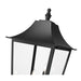 Z-Lite Gannon Outdoor Post Mounted Fixture Black 5 Light 5008PHXXLR-5010P-BK | theLightShop