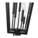 Z-Lite Gannon Outdoor Post Mounted Fixture Black 5 Light 5008PHXXLR-564P-BK | theLightShop
