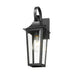 Z-Lite Gannon Outdoor Wall Sconce Black 1 Light 5008S-BK | theLightShop