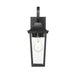 Z-Lite Gannon Outdoor Wall Sconce Black 1 Light 5008S-BK | theLightShop