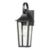 Z-Lite Gannon Outdoor Wall Sconce Black 1 Light 5008S-BK | theLightShop