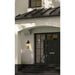 Z-Lite Gannon Outdoor Wall Sconce Black 3 Light 5008B-BK | theLightShop