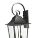 Z-Lite Gannon Outdoor Wall Sconce Black 3 Light 5008XL-BK | theLightShop