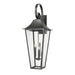 Z-Lite Gannon Outdoor Wall Sconce Black 5 Light 5008XXL-BK | theLightShop