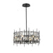 Z-Lite Garroway Matte Black Chandelier 4007-24MB | theLightShop