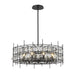Z-Lite Garroway Matte Black Chandelier 4007-32MB | theLightShop