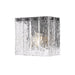 Z-Lite Glacier 1 Light Wall Sconce - Matte Black