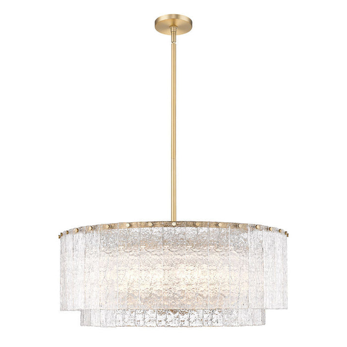 Z-Lite Glacier 12 Light Pendant - Modern Gold