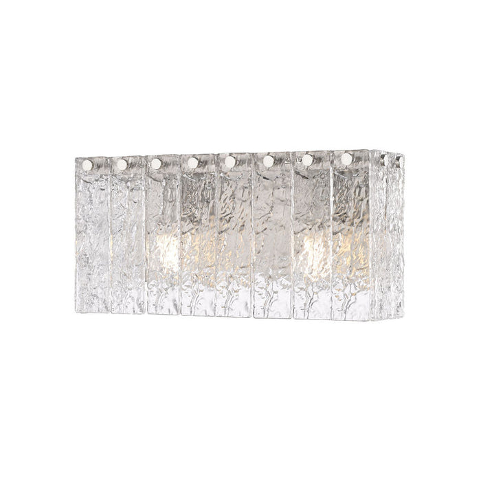 Z-Lite Glacier 2 Light Vanity Light - Brushed Nickel