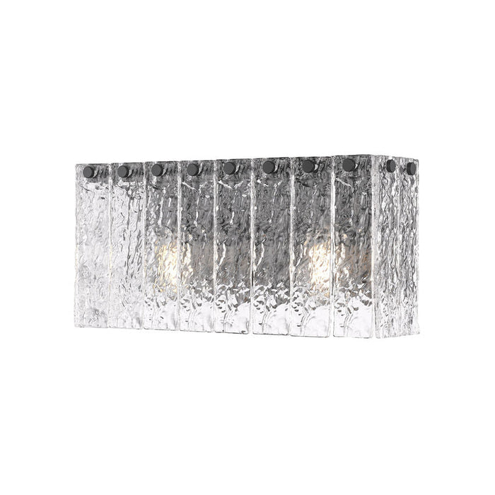 Z-Lite Glacier 2 Light Vanity Light - Matte Black