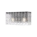 Z-Lite Glacier 2 Light Vanity Light - Matte Black