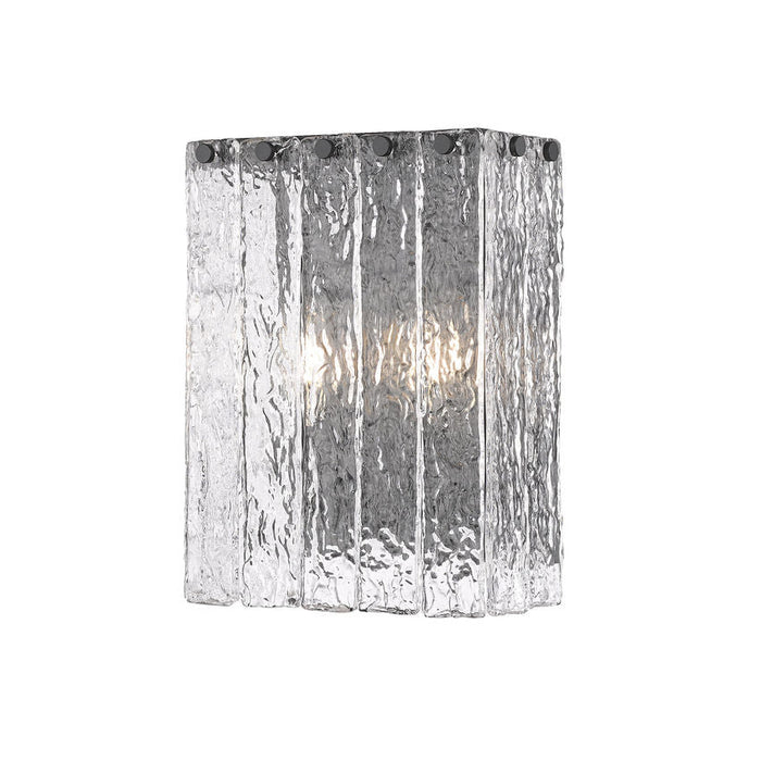 Z-Lite Glacier 2 Light Wall Sconce - Matte Black