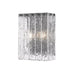 Z-Lite Glacier 2 Light Wall Sconce - Matte Black