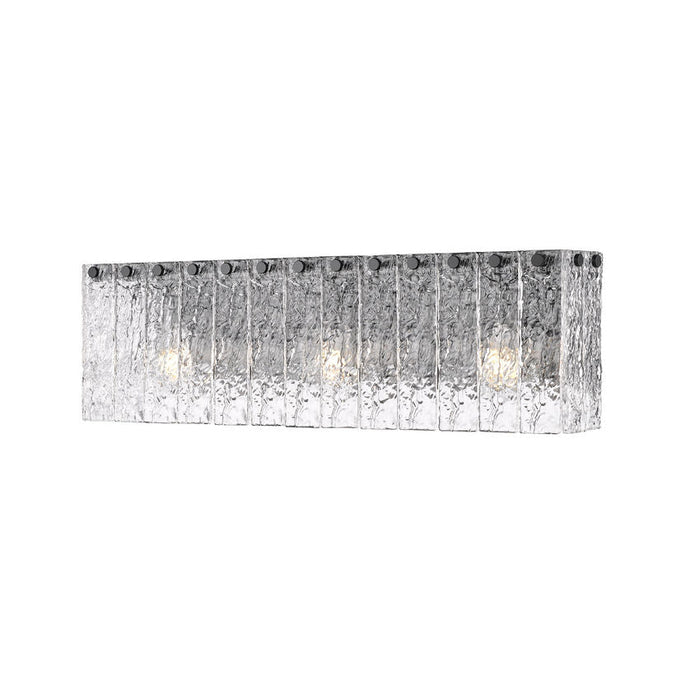 Z-Lite Glacier 3 Light Vanity Light - Matte Black