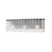 Z-Lite Glacier 3 Light Vanity Light - Matte Black