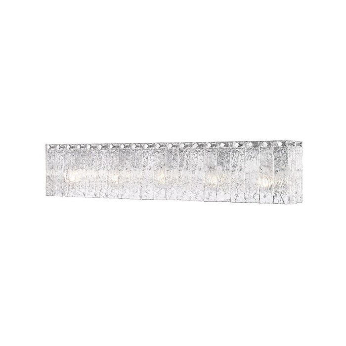Z-Lite Glacier 5 Light Vanity Light - Chrome