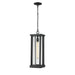Z-Lite Glenwood Black Outdoor Chain Mount Ceiling Fixture 586CHB-BK | theLightShop