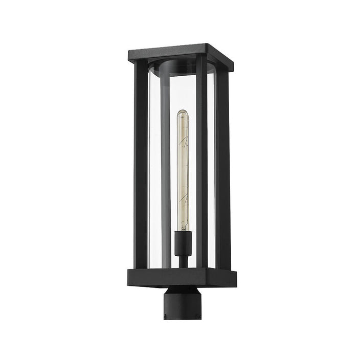 Z-Lite Glenwood Black Outdoor Post Mount Fixture 586PHBR-BK - Outdoor Post Mount Fixtures