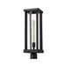 Z-Lite Glenwood Black Outdoor Post Mount Fixture 586PHBR-BK - Outdoor Post Mount Fixtures